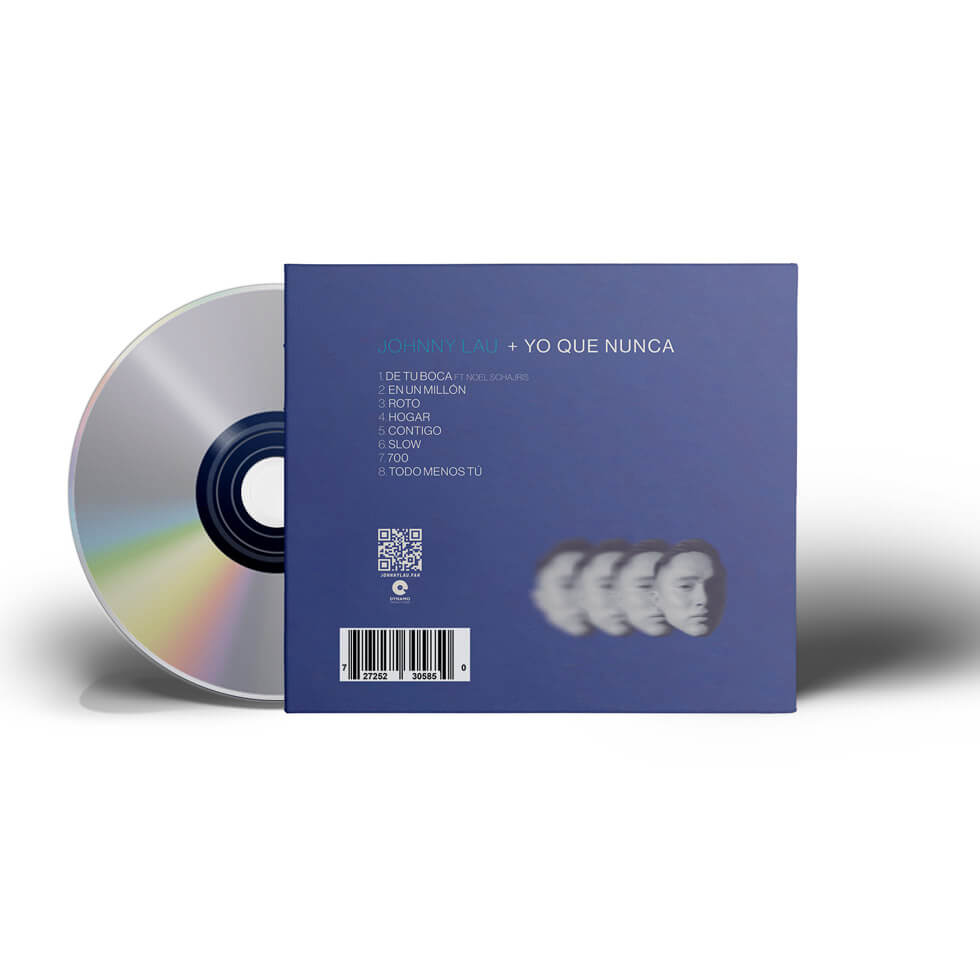 CD "+ Yo que nunca" Johnny Lau 2 CD + Yo que nunca, Johnny Lau