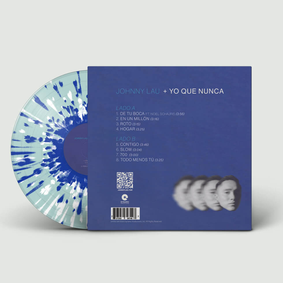 Vinyl "+ Yo que nunca" Johnny Lau 2 Vinilo + Yo que nunca, Johnny Lau
