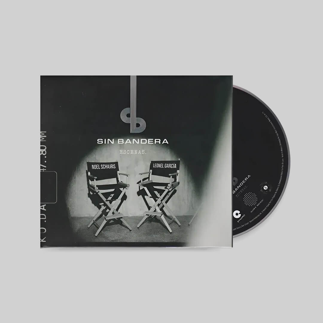 Escenas, Sin Bandera, Disponible en Vinilo y CD